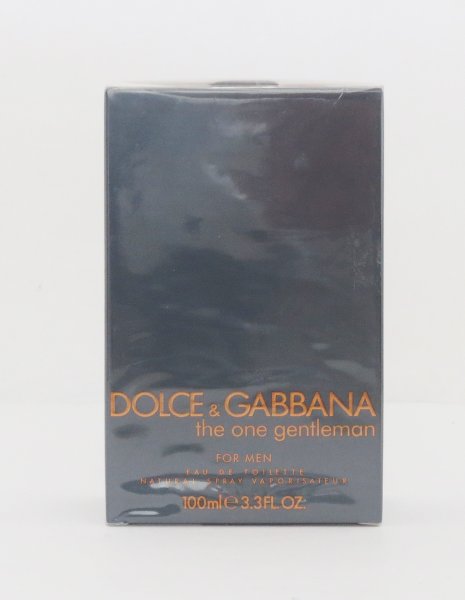 Dolce & Gabbana the One Gentleman- FOR MEN Eau de Toilette Spray 100 ml-NEU-OVP- HERRENDUFT